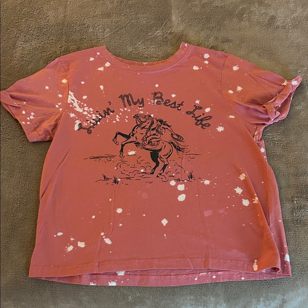 Electric Family Kids Graphic Tee - Pink